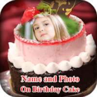 Name Photo On Birthday Cake