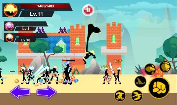 Stickman Hero - Pirate Fight स्क्रीनशॉट 2