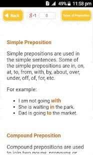 Mastering Preposition screenshot 4