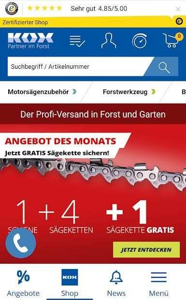 KOX Shop Forst + Garten screenshot 2