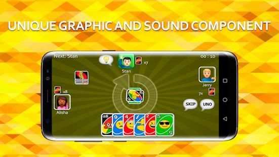 Emoji UNO Game स्क्रीनशॉट 1