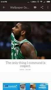 Kyrie Irving Wallpaper Quotes HD screenshot 1