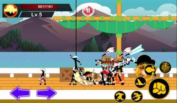 Stickman Hero - Pirate Fight स्क्रीनशॉट 6