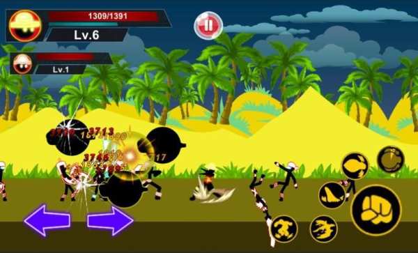 Stickman Hero - Pirate Fight स्क्रीनशॉट 4