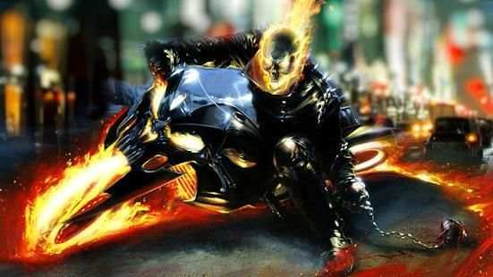 Ghost Rider Game : Ghost Bike Rider screenshot 13