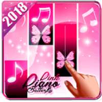 ubin piano kupu-kupu Pink 2 on 9Apps