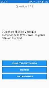 WWE Easy QUIZ screenshot 1