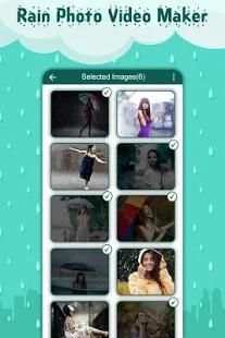 Rain Photo Video Maker with Music: Slideshow Maker screenshot 6