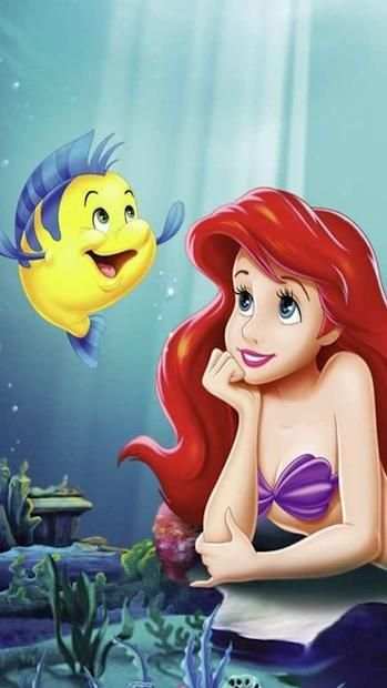 Ariel Putri Duyung Art Wallpaper screenshot 13