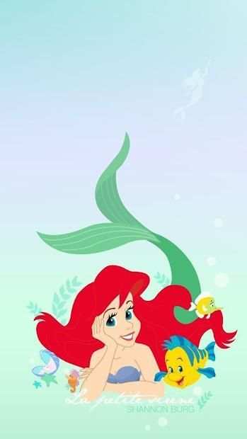 Ariel Putri Duyung Art Wallpaper screenshot 7