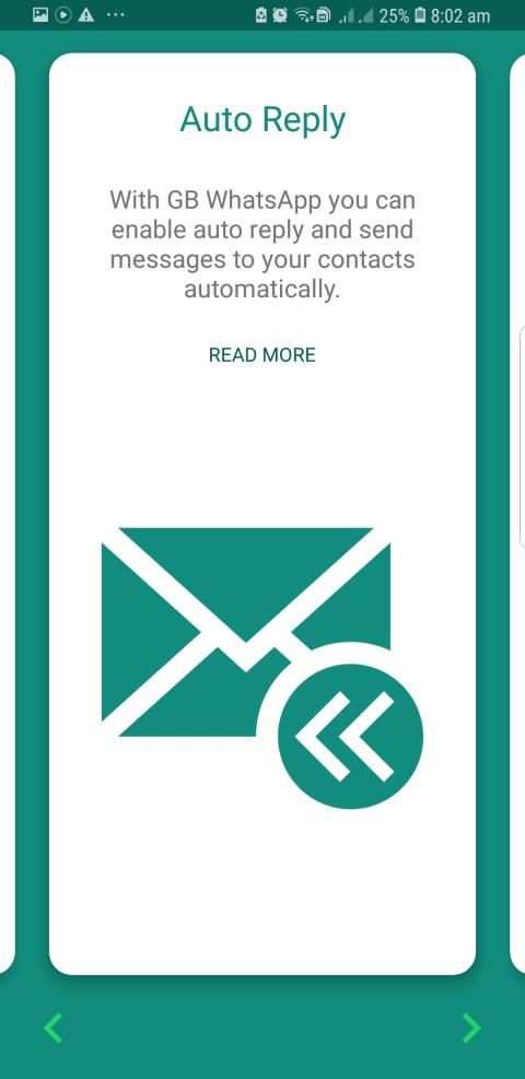 WhatsAp Messenger GB 2018 screenshot 1