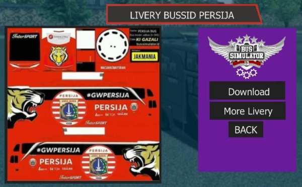 Livery Bus Bola screenshot 1