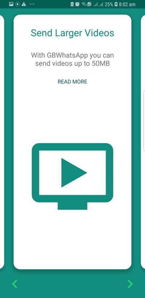WhatsAp Messenger GB 2018 screenshot 2