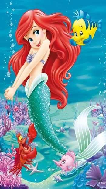 Ariel Putri Duyung Art Wallpaper screenshot 12