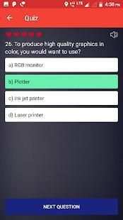 IT QUIZ - COMPUTER MCQ | QUIZ APP screenshot 4