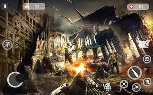 Misi Serangan Mogok Zombie Attack Frontline screenshot 12