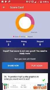 IT QUIZ - COMPUTER MCQ | QUIZ APP screenshot 2