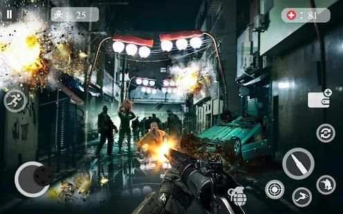 Misi Serangan Mogok Zombie Attack Frontline screenshot 6