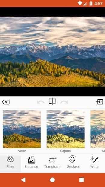 edit photo per snap to insta screenshot 4