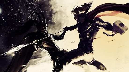 Thor Fanart Wallpapers (superheroes wallpapers) screenshot 2