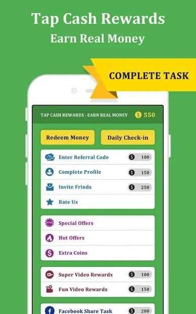 Tap Cash Rewards - Earn Real Money screenshot 3