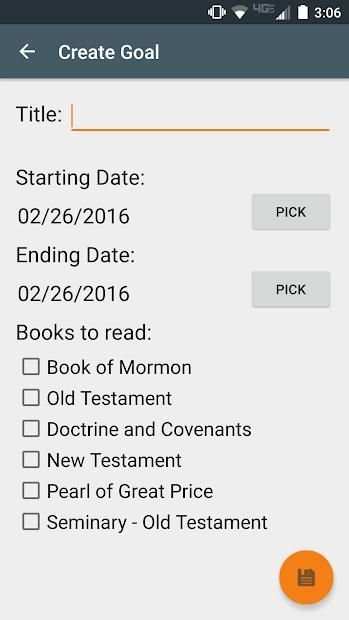 LDS Scripture Tracker screenshot 2