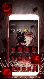Tokyo Ghoul Wallpaper theme screenshot 2
