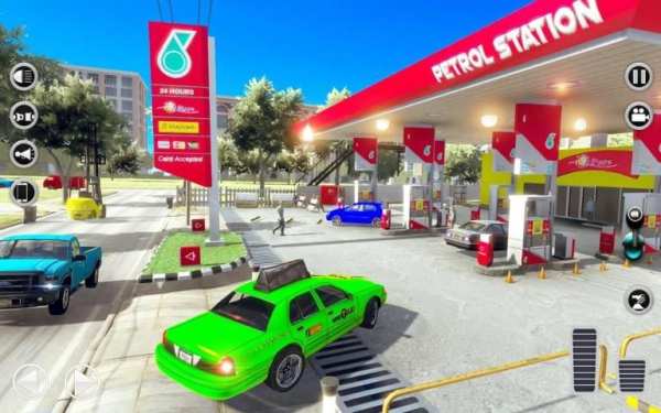 Offroad Taxi Driver 2020:City Taxi Game screenshot 8