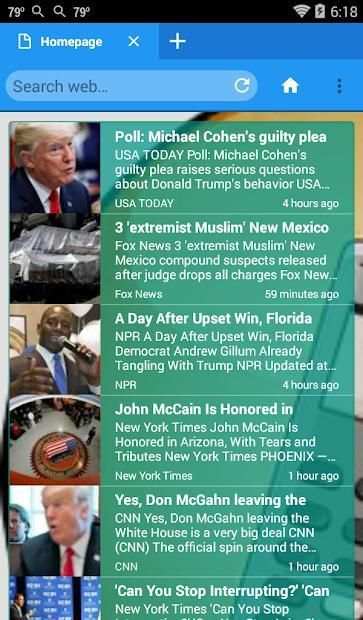 2G Browser screenshot 2