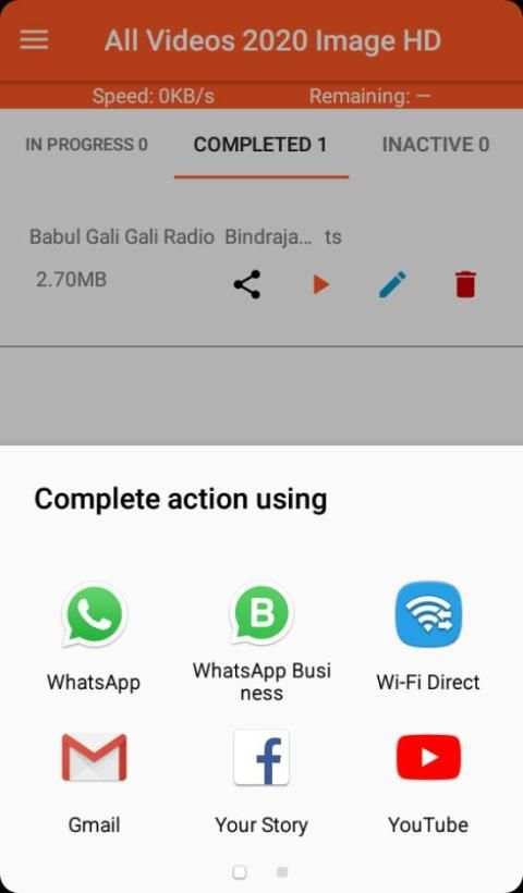 HD Video Downloader स्क्रीनशॉट 3