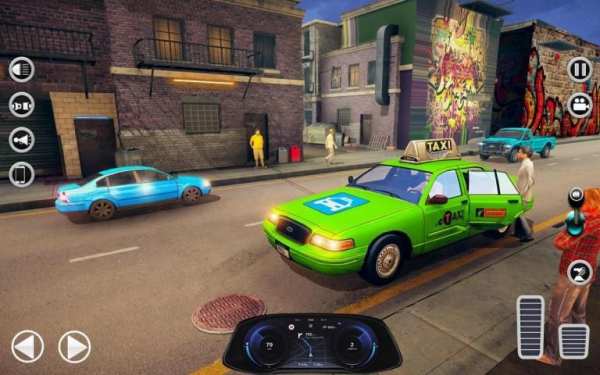 Offroad Taxi Driver 2020:City Taxi Game screenshot 10