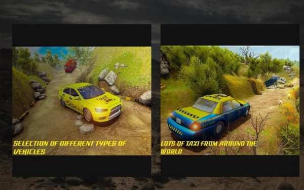 Offroad Taxi Driver 2020:City Taxi Game screenshot 7
