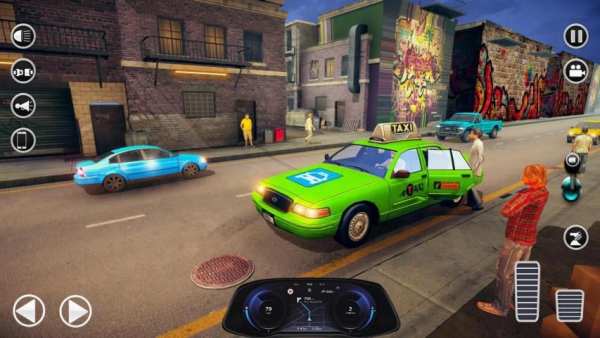 Offroad Taxi Driver 2020:City Taxi Game screenshot 5