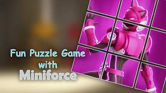 Mini Force Ranger Puzzle Game स्क्रीनशॉट 2