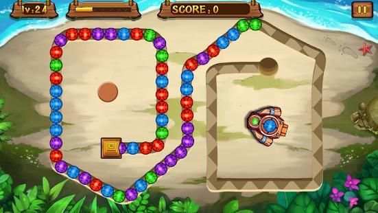 Jungle Marble Blast 2 screenshot 1