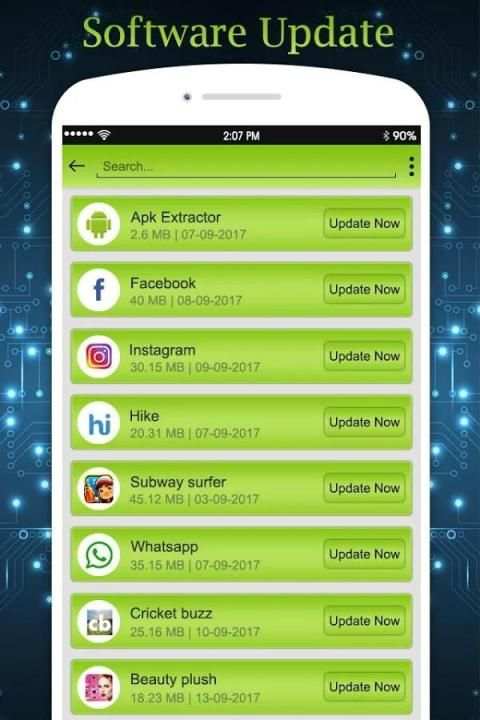 Software Update : Mobile Apps Update screenshot 5