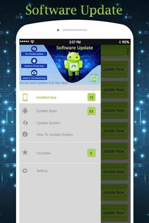 Software Update : Mobile Apps Update स्क्रीनशॉट 4