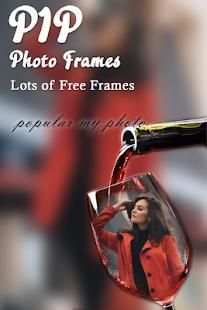 PIP Camera - Photo Editor - PIP Glass Frame screenshot 1