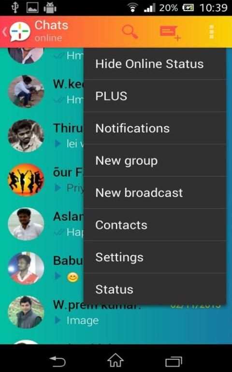 GB WhatsAap Special Version स्क्रीनशॉट 1