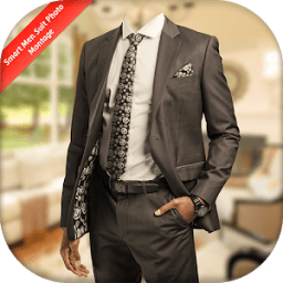 Smart Men Suit Photo Montage icon
