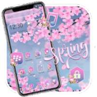 Spring Sakura Flowers Theme
