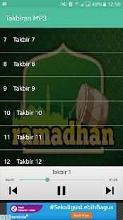 Takbir MP3 - Takbiran Offline screenshot 2