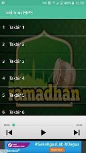 Takbir MP3 - Takbiran Offline screenshot 3