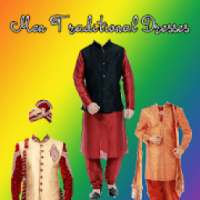 Men Traditional Dress Photo Montage 2018