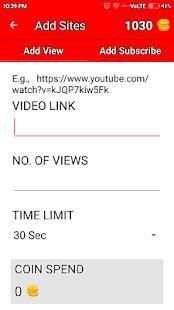 YTbooster - YouTube View and Subscribe Booster screenshot 2