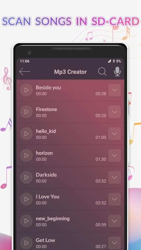 Ringtone Maker - Music MP3 Cutter Editor स्क्रीनशॉट 2