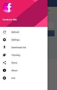 Facebook Mini screenshot 3