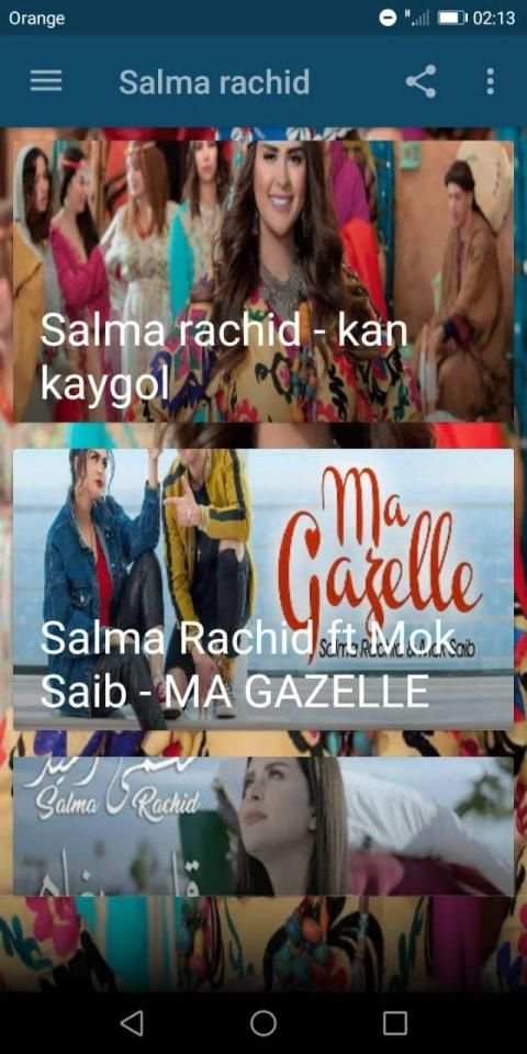 جميع اغاني سلمى رشيد Salma Rachid 2020 بدون انترنت
‎ screenshot 6