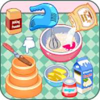 Cook a candy birthday cake