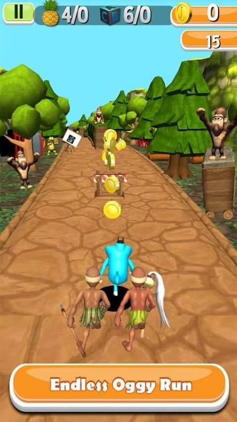 Oggy Temple Run - Endless Runner स्क्रीनशॉट 3
